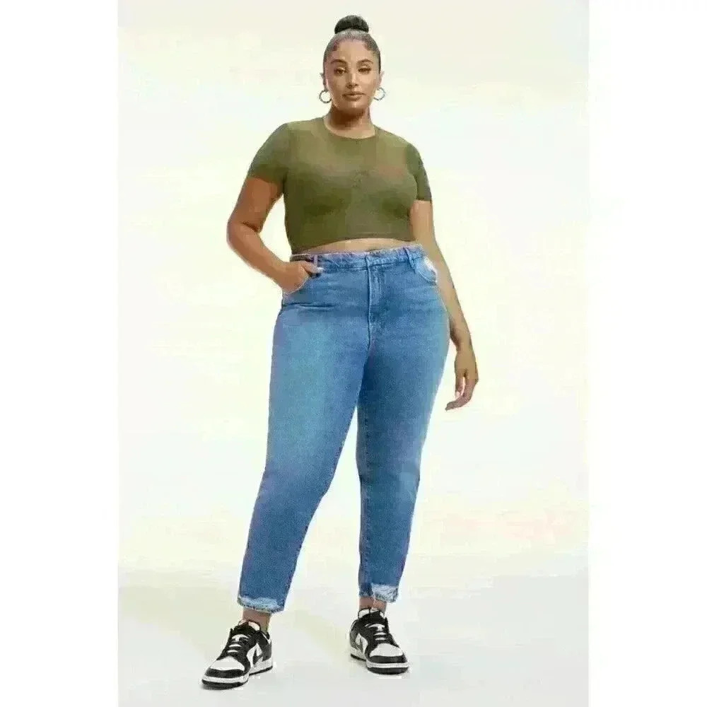 NEW! Good America Women's 15 The Weekender Jeans NWT $155 - Picture 4 of 4